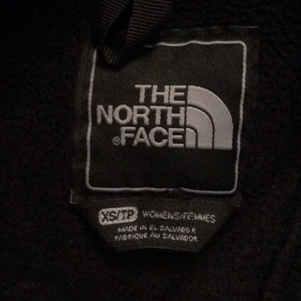 The North Face Black polartec jacket XS - Picture 4 of 5
